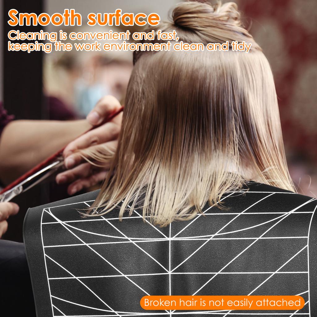 2 шт. Парикмахерские силиконовые накидки Водонепроницаемый защитный воротник Шали для окрашивания волос Подушечки Портативная парикмахерская накладка для стрижки волос для салона дома