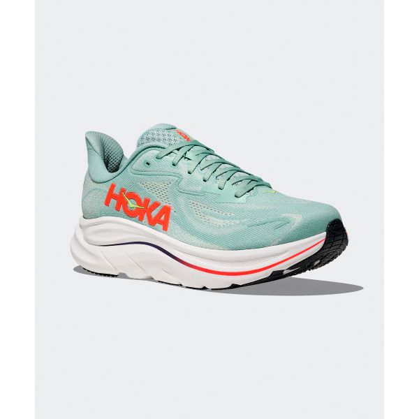 HOKA One One Clifton 10 Удобная посадка Прочные Беговые кроссовки Мужская кроссовка Шалфейно-зеленый 1162030-SGNN