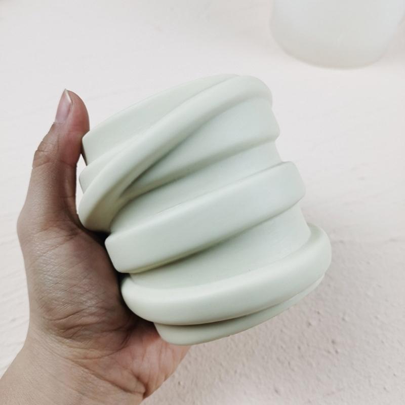 Скандинавское искусство, гипсовый цветок, силиконовая форма, эпоксидная смола, форма для чашки свечи, сочная ваза, цементная форма, держатель для ручек, форма