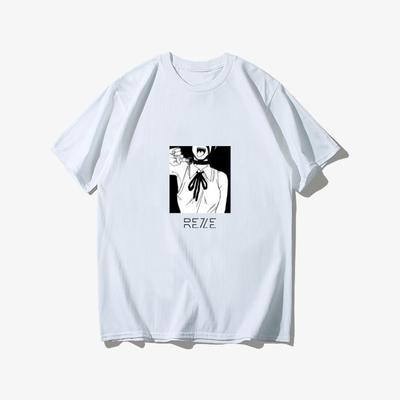 2025 Новая Повседневная Футболка с Коротким Рукавом Принт Хлопок Стандартный Крой Круглый Вырез Дышащая Свободная Унисекс Футболка Мужская Женская Одежда Vlone