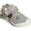 adidas Terrex Captain Toey 2.0 Удобные Универсальные Нескользящие Прочные Сандалии с низким верхом Детские Сандалии Бежевые JI1363