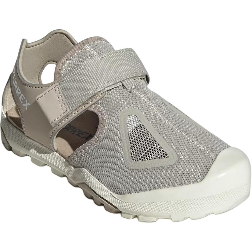 adidas Terrex Captain Toey 2.0 Удобные Универсальные Нескользящие Прочные Сандалии с низким верхом Детские Сандалии Бежевые JI1363