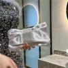 Высококачественный Дизайн Женская Вечерняя Сумочка-Клатч с Бантом и Стразами Модная Вечеринка Бабочка Бант Стразы Сумка-Клатч Элегантная Сумка Через Плечо