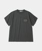 UNIFORM BRIDGE Motorcycle S/S T-Shirt Charcoal