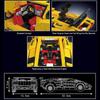 MOULD KING 13194Y 13195H Technical Car Toys Remote Control Countach Sport Racing Car Assembly Car Brick Model Kid Christmas Gift