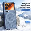 Для Xiaomi Mi 17 Pro Max Чехол Жесткий Силикон теплоотвод Магнитный MagSafe Защитная задняя крышка Для Xiaomi Mi 17 15 14Pro Корпус