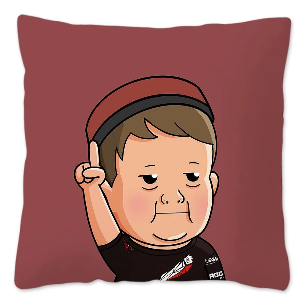 Наволочка Hasbulla Hasbullah Meme, наволочка для украшения дома, 45x45 см, 40x40 см, 50x50 см, наволочка для подушки Housses De Coussin