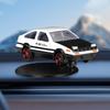 Украшения для салона автомобиля AE86 Дрифт Вращающиеся украшения Автомобильная панель приборов Поворачивающиеся AE86 Гоночная модель Декор Классический декор центральной консоли