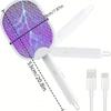 2025 Upgraded 2-in-1 Electric Mosquito Killer, Foldable USB Charging,Large Area Mosquito Control,Suitable for Family and Camping