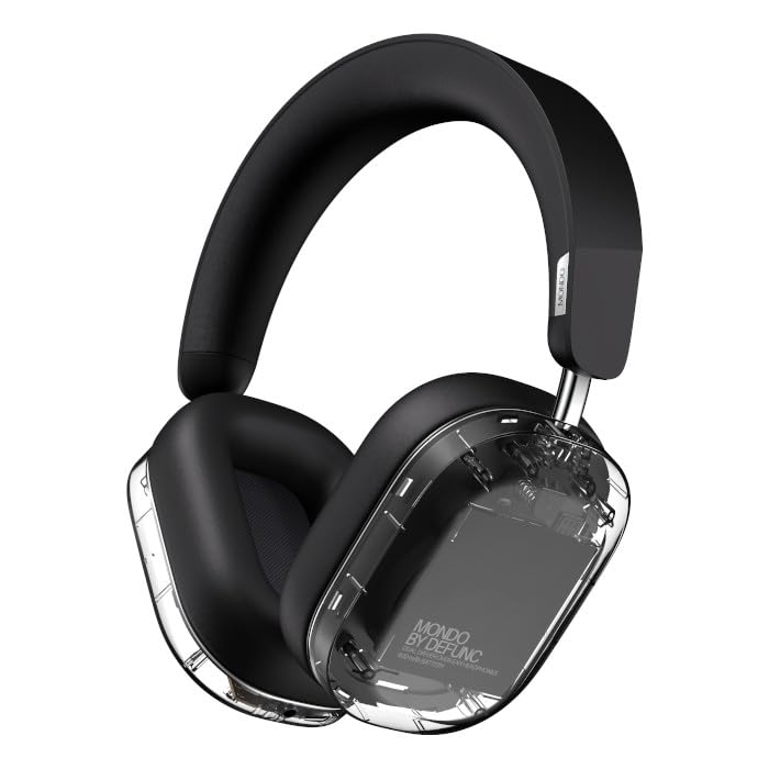 MONDO Over Ear Headphones Mondo Over Ear Headphones Up To 45 Hours Playback aptX HD Wireless Wired Compatible Passive Noise Canceling [Wireless / / /