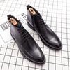 Высококачественные зимние ботинки бренда, новые мужские высокие рабочие ботинки, классические модные мужские кожаные деловые туфли для поездок на работу