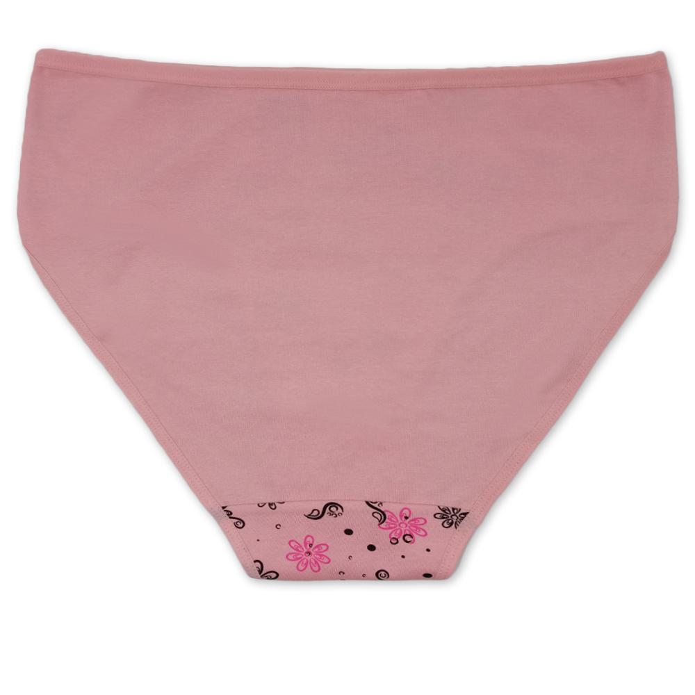 Женские трусики больших размеров, нижнее белье из хлопка со средней талией и цветочным принтом, сексуальные кружевные трусы, нижнее белье, 6 шт.