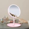 Зеркало для макияжа с подсветкой, белое светодиодное косметическое зеркало с дневным светом, съемное/основание для хранения, 3 режима, зеркало с подсветкой, подарок, USB-кабель