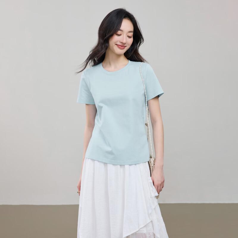 ESE-Y Women's Cotton Short-Sleeve Summer T-Shirt