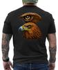 Hawk Eye Biker Graphic Design T- Shirt