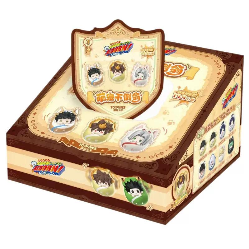 New Authentic Hitman Reborn Senluo Wanxiang Katekyo Daruma Blind Box Mini Chibi Figurines Cute Desktop Decor Gift For Girls