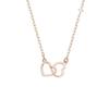 LLOYD Twin Heart 10K Necklace LNT17057T