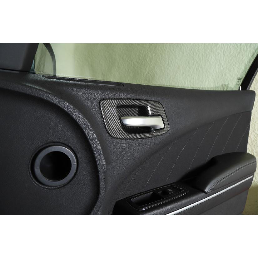 Внутренняя дверная ручка автомобиля, декоративная крышка для Dodge Charger Chrysler 300C 2015 2016 2017 2018 2022