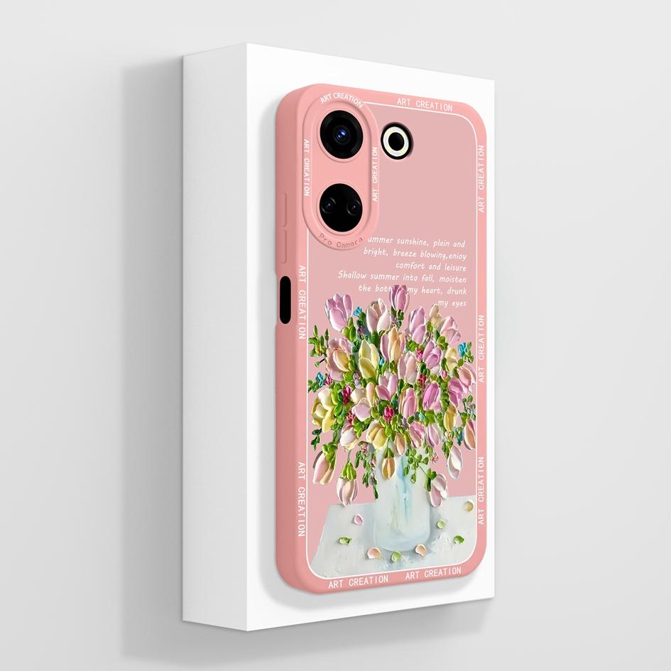 Для Tecno Camon 20 Pro 4G 5G чехол для телефона задняя крышка защитная пленка для экрана противоударные матовые квадратные сумки для телефона модный дизайн оболочка авокадо для бамперов Tecno