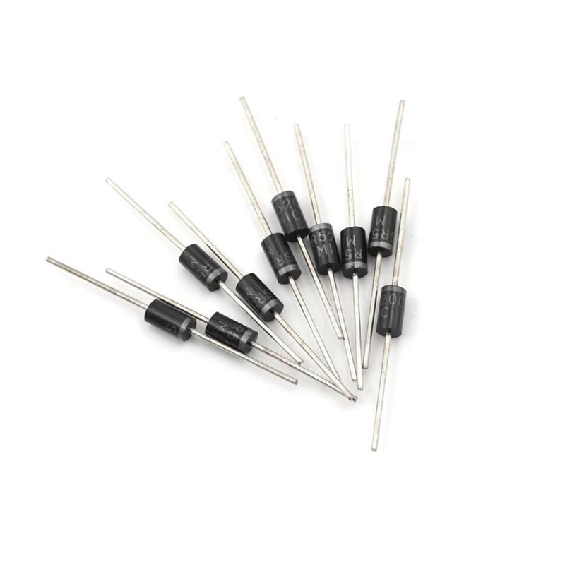 10 Pcs Sr5200 Sb5200 Mbr5200 5A 200V Dip Schottky Diodes