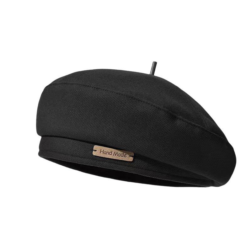 Хлопковые женские береты зимние шапки винтажная французская клетчатая военная кепка шляпа художника осень-зима уличный восьмиугольный берет кепки