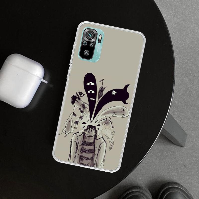 Чехол для телефона Oyasumi Punpun для Xiaomi Redmi Note 15 14 13 12 11 Pro Plus 14S 12S 11S 11T 11E 10S 10 Индивидуальные Fundas Redmi