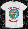 Los Pollos Hermanos Сериал Ретро Смешной Мем Подарок Футболка Летняя Хлопок Мужчины Женщины Топ Футболка Уличная Одежда Повседневная Свободная Короткий Рукав