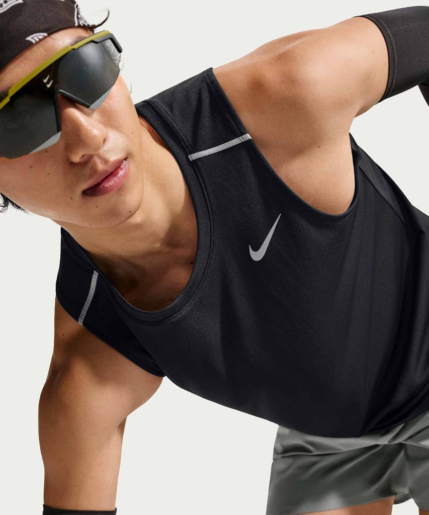 NIKE Miler Dri-Fit Running Tank Top M - Black / If2019-010