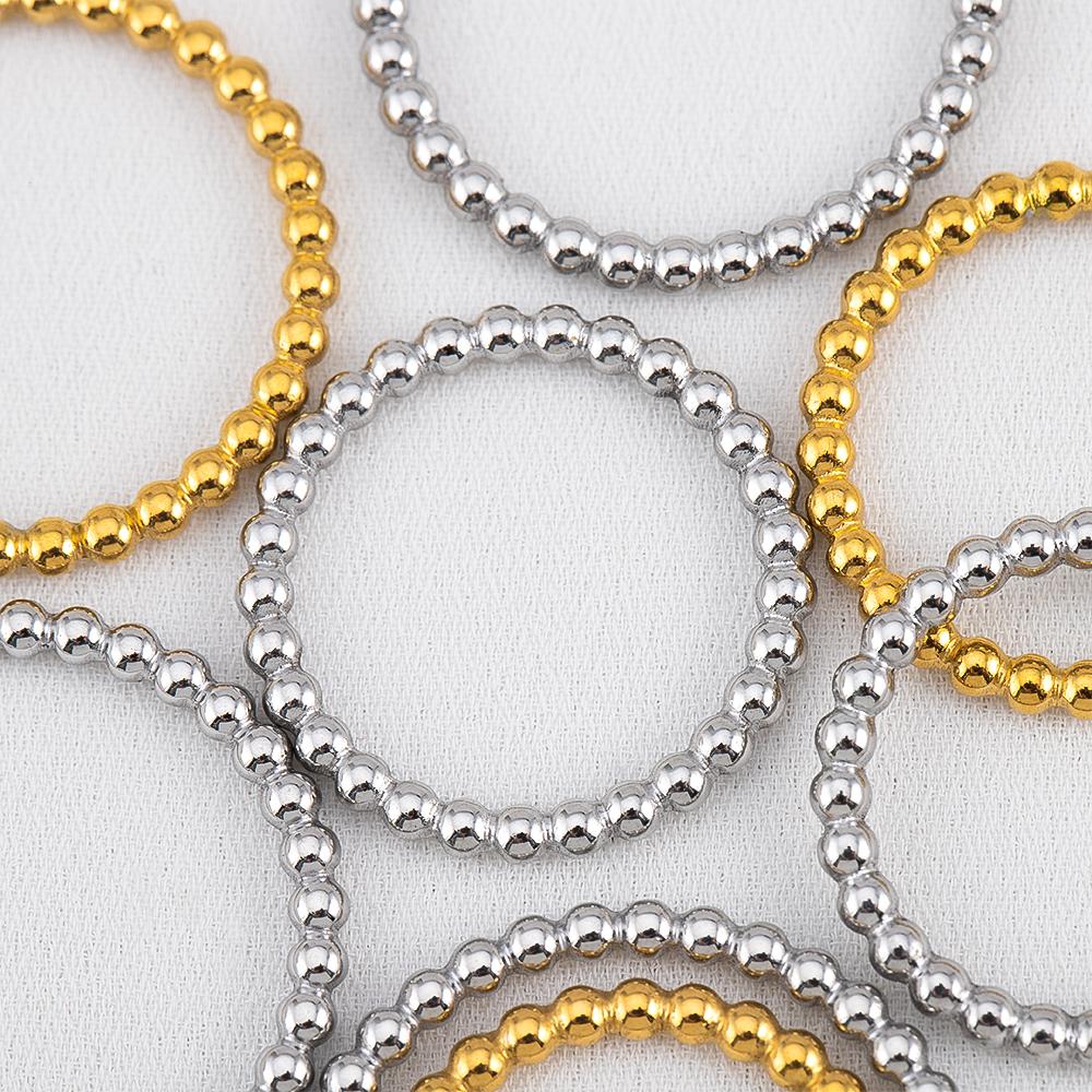 2pcs Stainless Steel Closed Ring Round Twisted Circles Ear Wire Hoops Pendant Connectors for DIY Jewelry Earring Making Findings