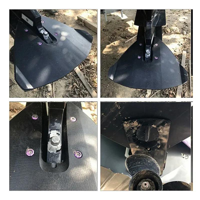 For Outboards Stern Drives 30HP-300HP Engine Marine Hydrofoil Stabilizer Outboard Boat ABS Plastic Steering Boat Control Black
