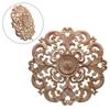 Высококачественная аппликация, круглый деревянный декор, 15/20 см