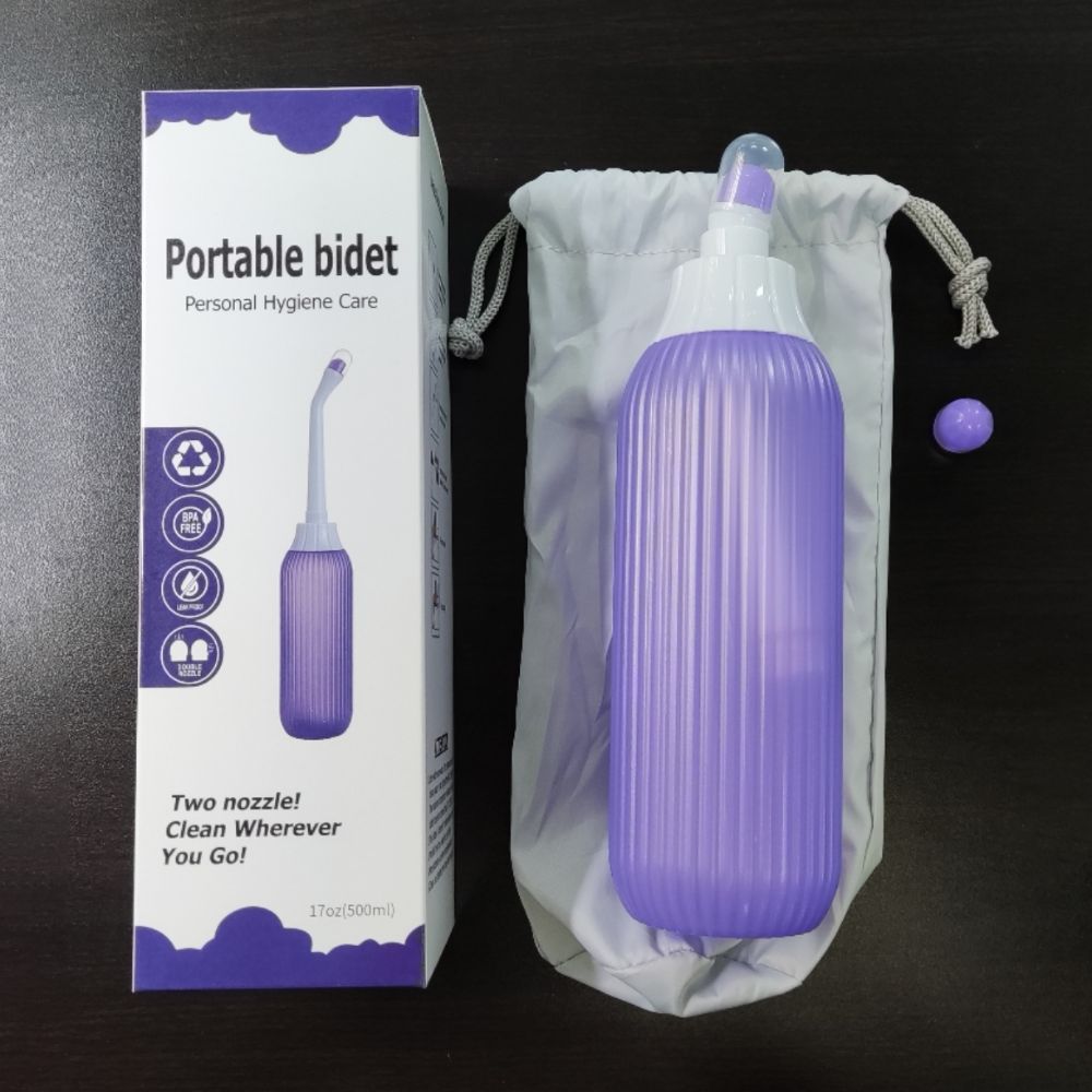 500 мл портативный спрей-биде, многоразовое устройство для промывания интимных зон, очистка личной гигиены