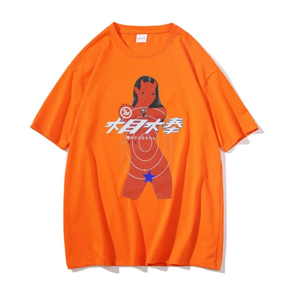 2022 New Ian Connor Sicko Born From Pain Devil Girl Tshirt Unisex Women Funny Hip Hop T-shirt Unisex Loose Tee Woman Retro T Shirts