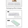 129Key General Pudding PBT Keycaps Two-color Injection OEM Translucent Keycap for 61/62/68/84/87/104/108/980k Mechanical Keyboar