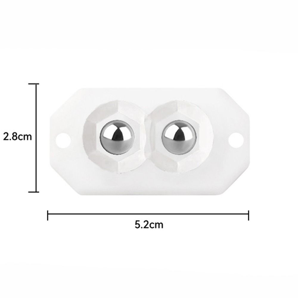 4 шт. Шкив из нержавеющей стали с вращением на 360⁰, 2 ролика, мини-колеса с клейкой основой, коробка для хранения