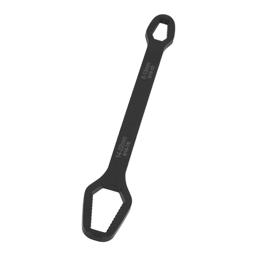 Double Ended Self Tightening Wrench Multifunctional 822mm Self Tightening Spanner for Auto Repair