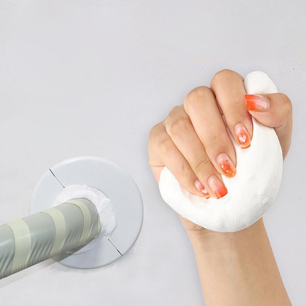 10 шт. Водонепроницаемый герметик Мастика Быстросохнущая глина для заделки Шпатлевка для герметизации воздуховодов для канализационных труб Отверстия в стенах Отверстия для кондиционеров Ремонт