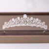 Модные женские хрустальные короны тиара свадебные аксессуары для волос корона свадебные тиары и короны украшения для волос свадебные украшения для волос