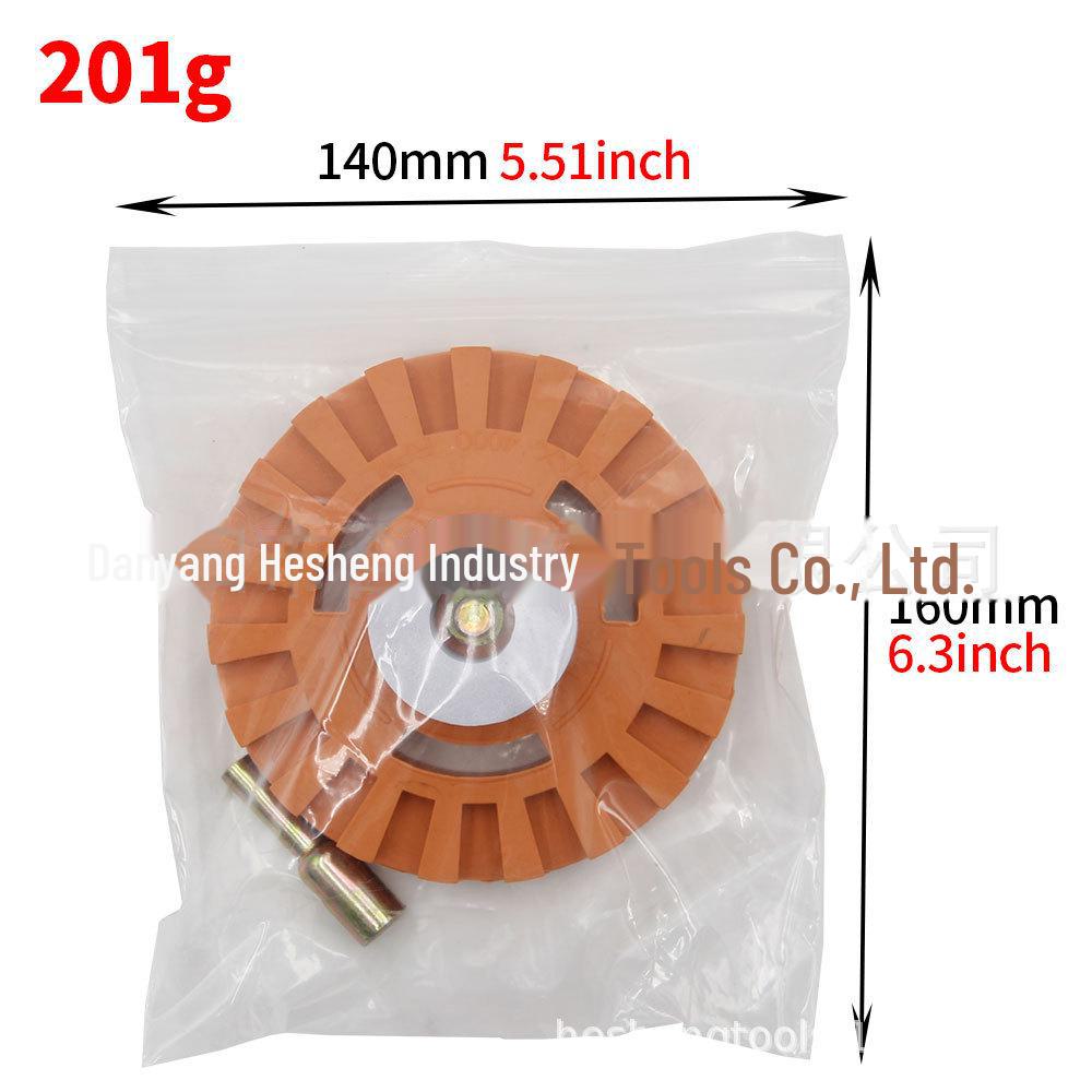 4-дюймовый пневматический диск для удаления клея, 20-мм резиновый шлифовальный круг для полировки автомобильных шин.