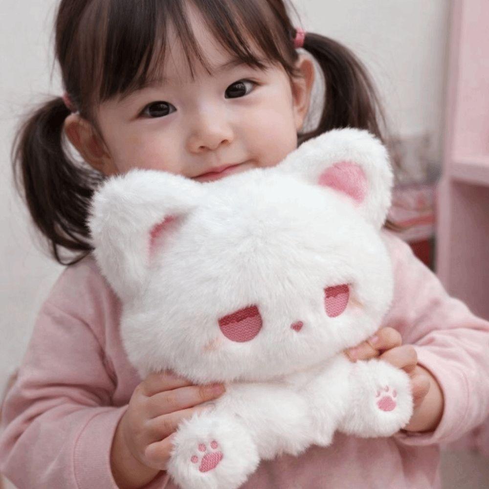 Cute Emo Dolls Sitting Posture Stuffed Animal Emo Sad Cat Plush Toy Gift For Friends