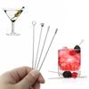 Reusable For Drinks Kitchen Tools Decoration Fruit Sticks Fruit Fork Cocktail Picks Toothpicks