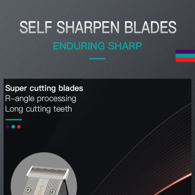 Высококачественная мужская электрическая машинка для стрижки волос с цифровым дисплеем и регулируемой скоростью. Электрическая машинка для стрижки волос для бритья и машинка для стрижки волос высокой мощности