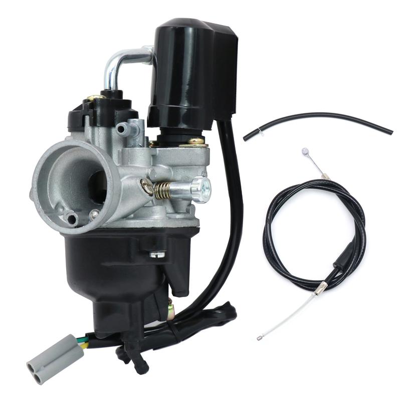ZS Racing Motorcycle Carburettor Dellorto PHVA 12 QD with E-Choke for Piaggio Gilera