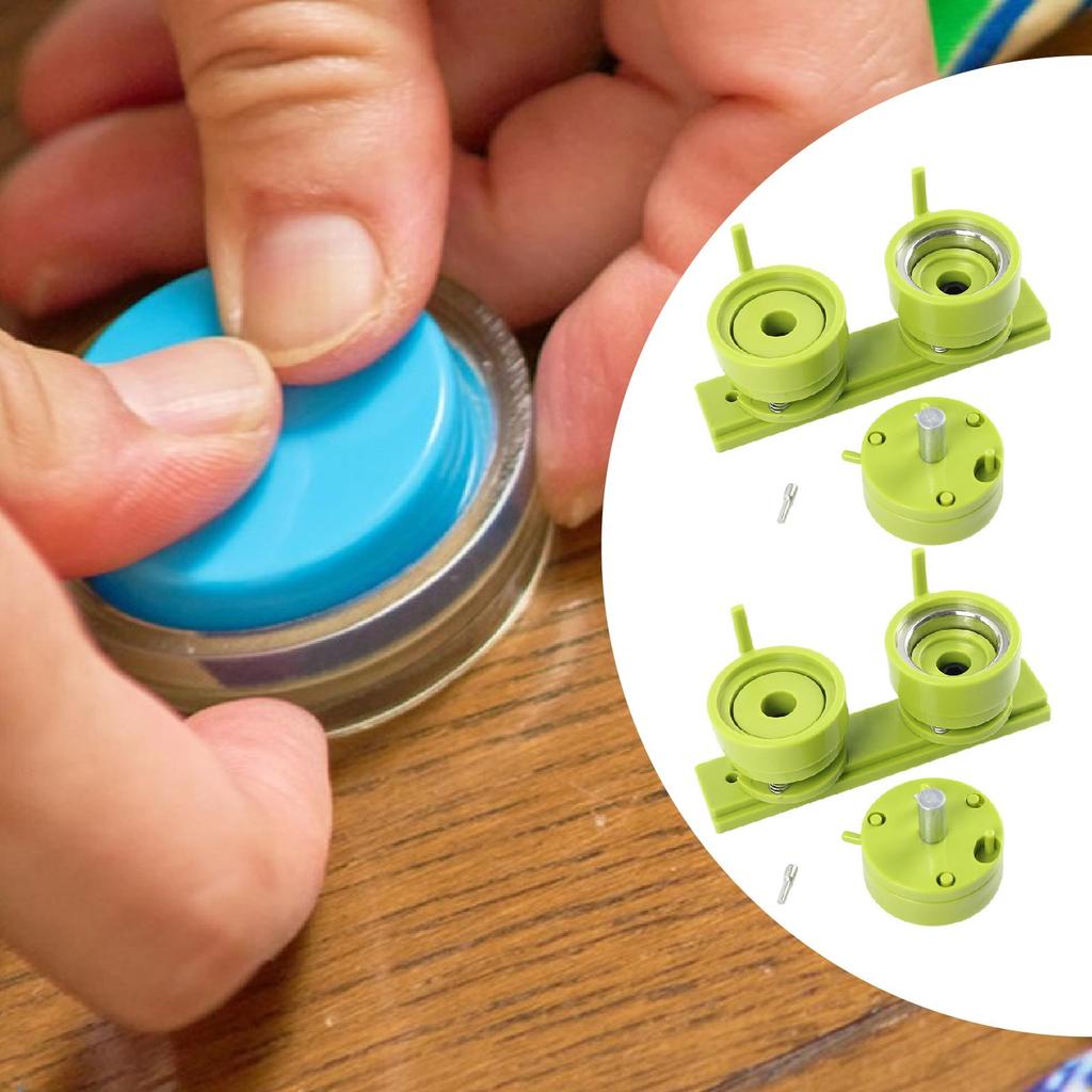 Convenient Button Maker Mould ABS Plastic Badge Press Die Kit for Hobby Craft and DIY Projects