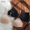 Women French Triangle Cup Underwear Traceless and Wireless Lingerie Beautiful Back Bra