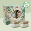 Body Scrub Green Rose Duo Gift (Jasmine 60g + Green Rose 60g)