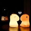 Силиконовый светодиодный ночник с единорогом, красочная USB аккумуляторная лампа, детская прикроватная тумбочка для декора детской комнаты