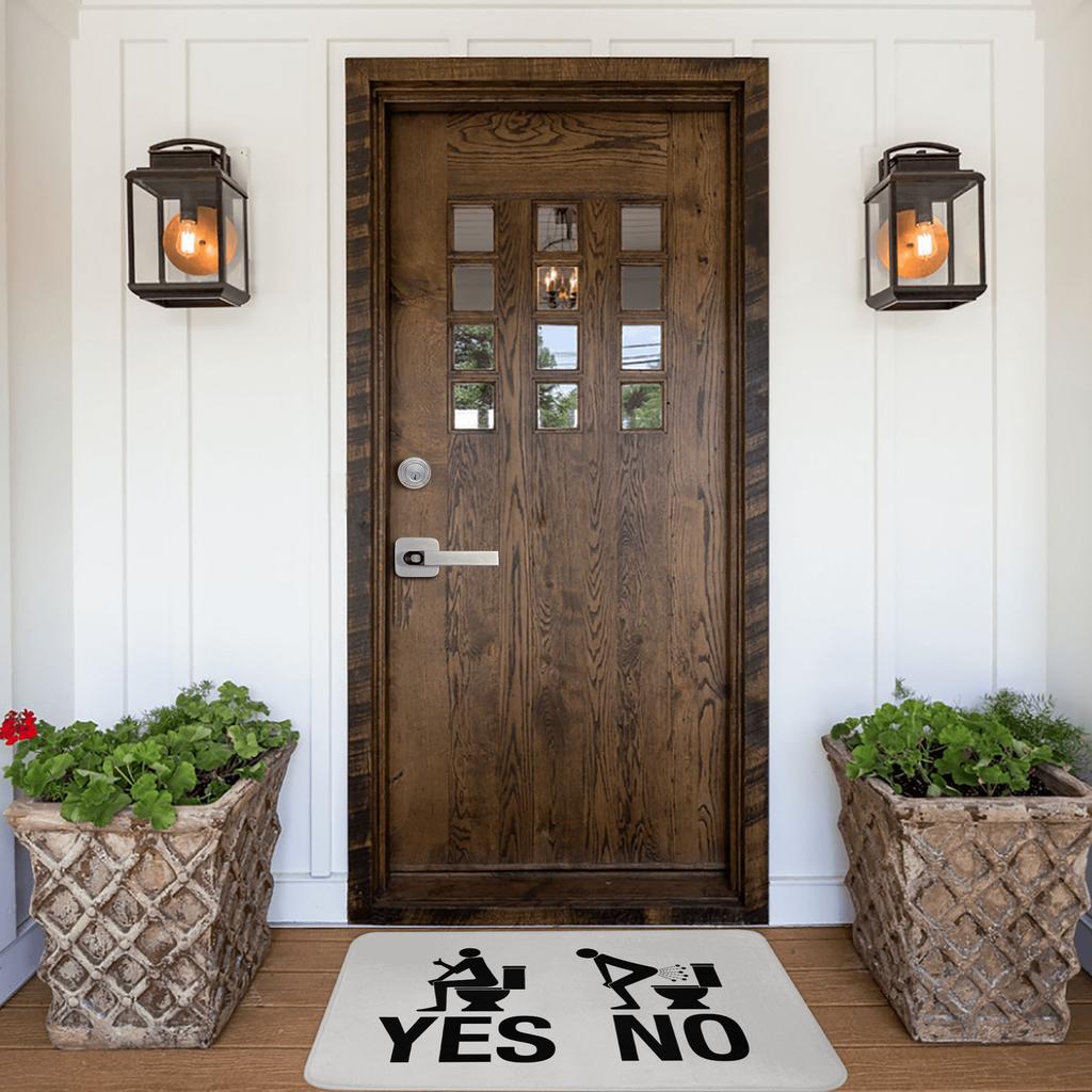 Going To The Toilet Doormat Mat Anti-Slip Kitchen Bath Toilet Rug Carpet