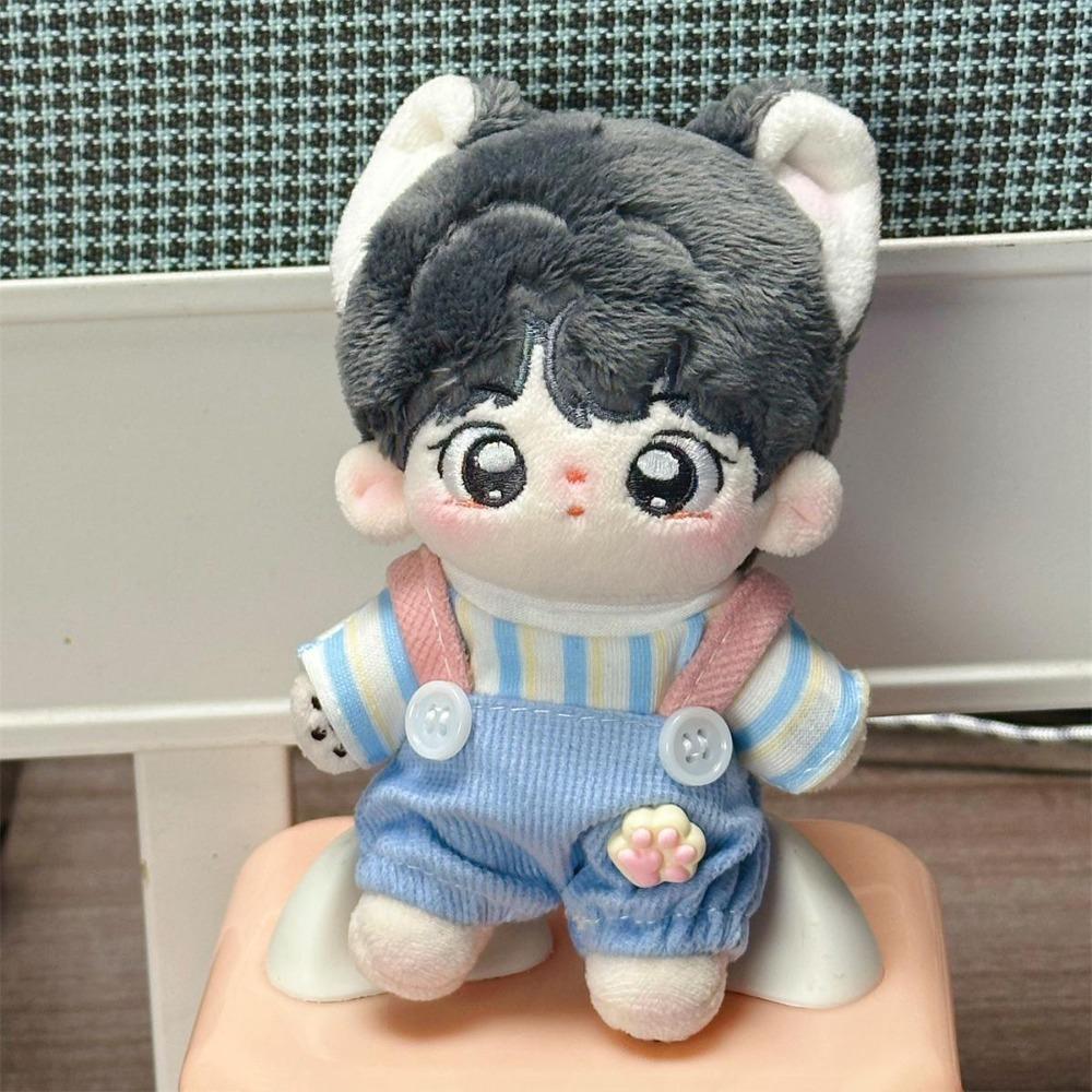 Штаны с кошачьими лапками 10 см Одежда для хлопковой куклы Костюм Набор для переодевания куклы Наряд кукольной одежды Детский подарок