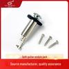 6.35mm Mono Acoustic Guitar Barrel Jack with End Pin Pickup